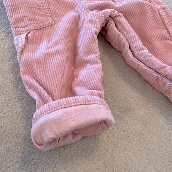 OshKosh corduroy overalls - light pink, size 9 months - Picture 5 of 5